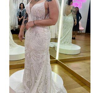 LAZARO Rey Wedding Gown